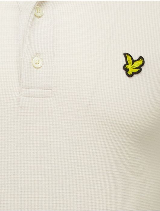 Lyle & Scott Milano polo creme Relaxed Fit
