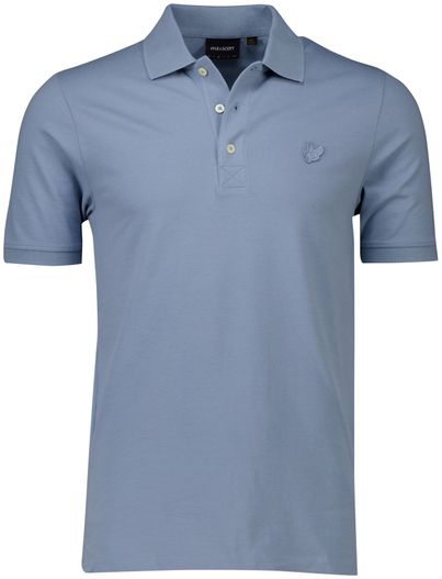 Lyle & Scott Lyle & Scott polo-shirt blauw pique