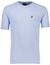 Lyle & Scott T-shirt lichtblauw katoen