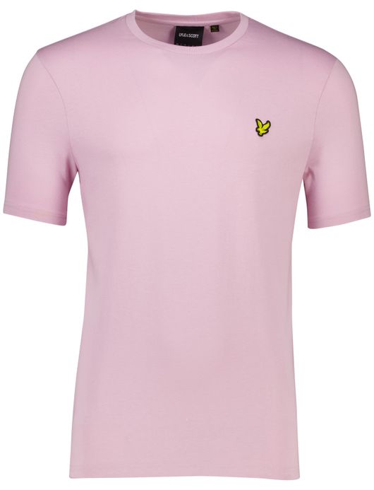 Lyle & Scott T-shirt roze katoen