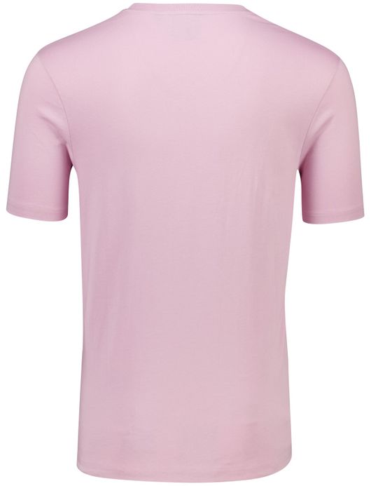 Lyle & Scott T-shirt roze katoen