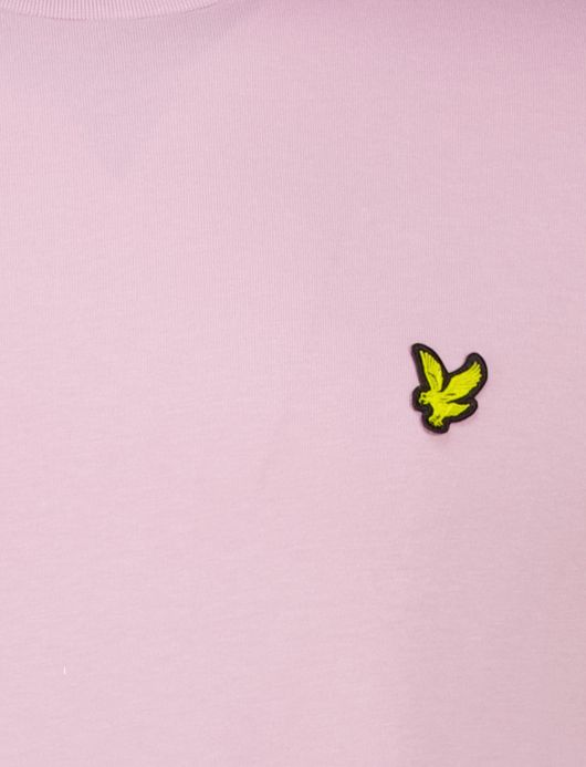 Lyle & Scott T-shirt roze katoen