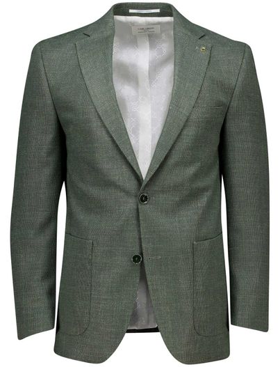 Carl Gross colbert Carl Gross groen gemeleerd normale fit