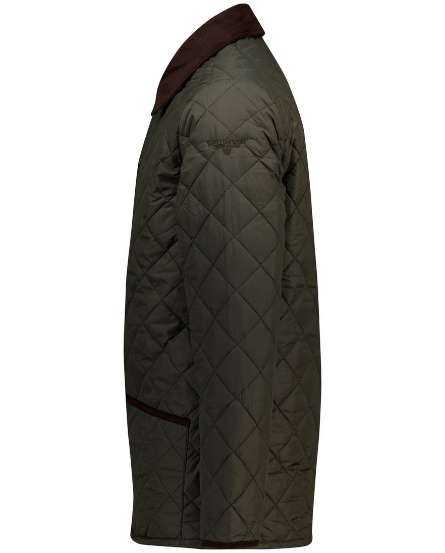Wellington of Bilmore jack York quilted groen met vulling