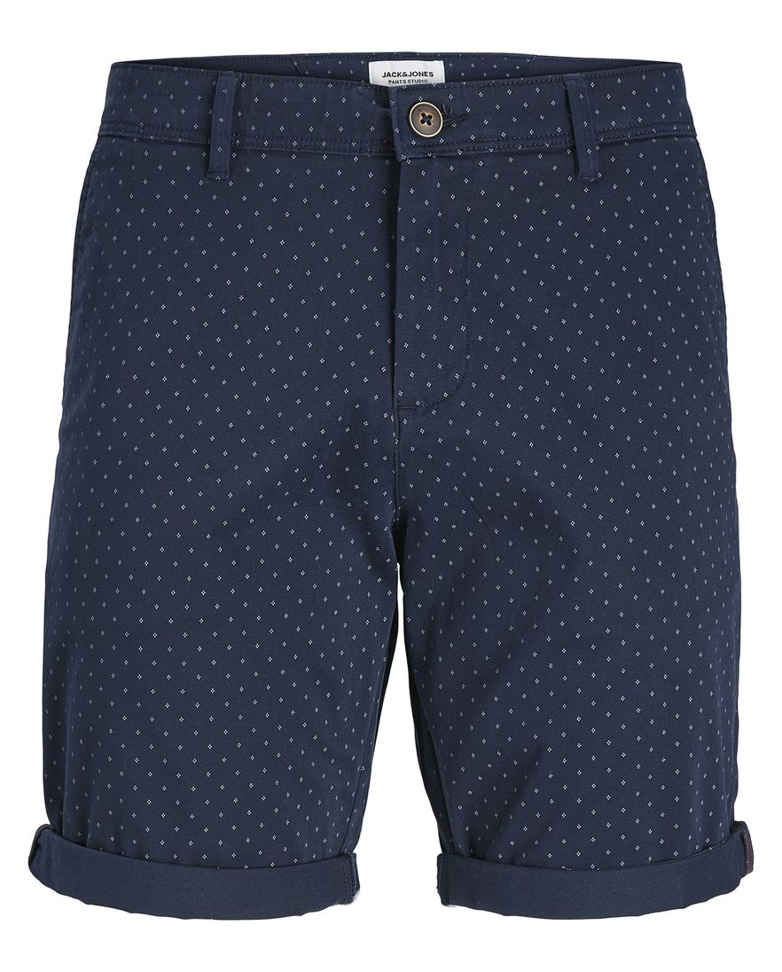 Jack & Jones chino korte broek donkerblauw