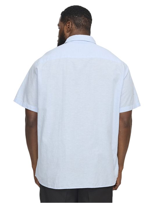 casual overhemd korte mouw lichtblauw Jack & Jones