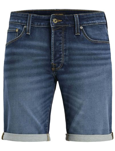 Jack & Jones Jack & Jones Blue Denim korte broek donkerblauw