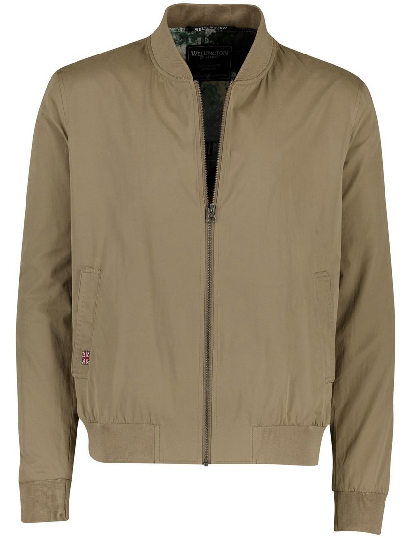 Wellington of Bilmore zomerjas bruin effen ivy jacket