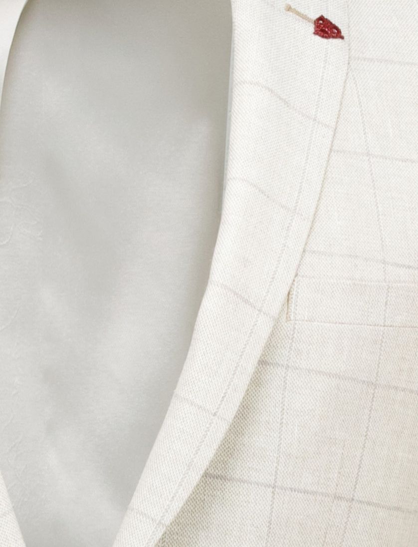 Roy Robson colbert beige Kostuum mix and match katoen slim fit