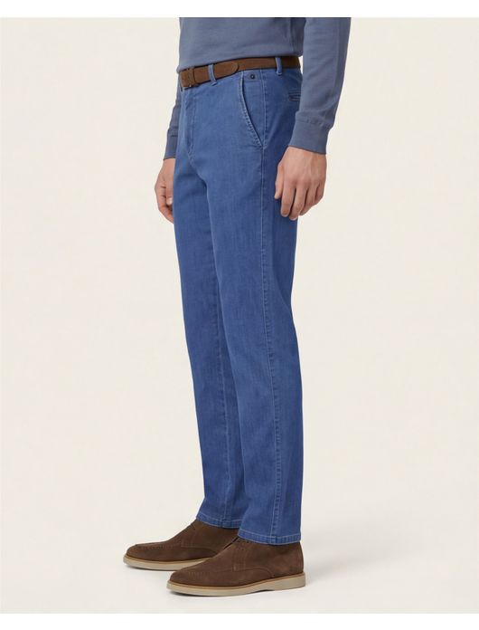 Meyer BONN pantalon blauw demin