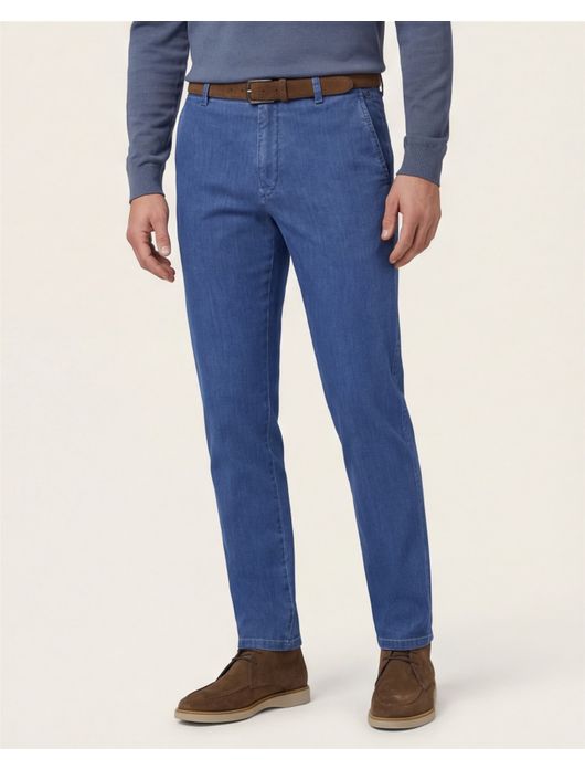 Meyer BONN pantalon blauw demin