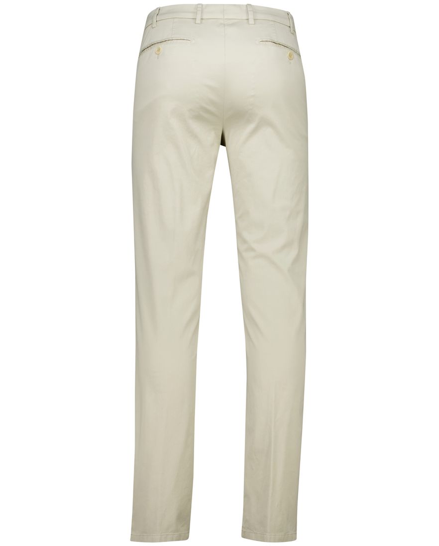 Meyer Bonn modern fit chino beige katoen flatfront