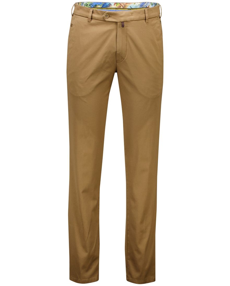 Meyer Bonn pantalon bruin katoen