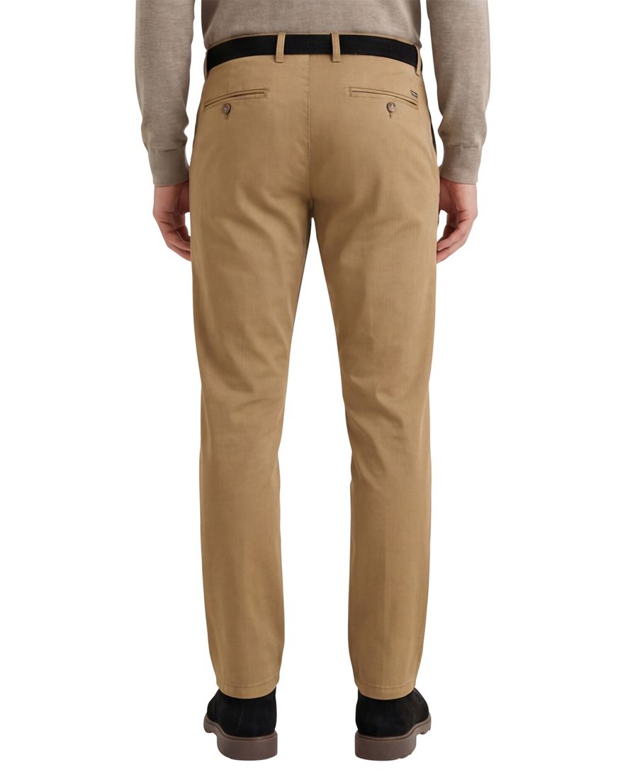 Meyer Bonn pantalon bruin katoen