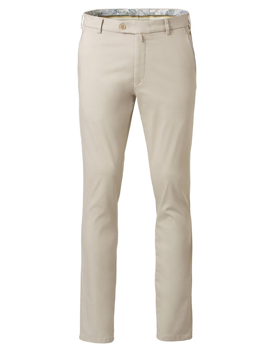 katoenen broek beige Meyer New York
