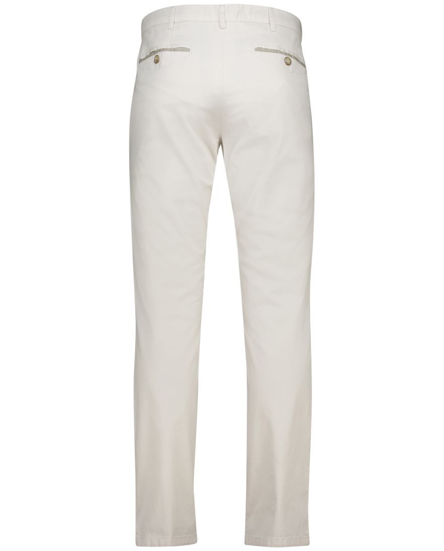Meyer Chicago pantalon katoen licht beige normale fit