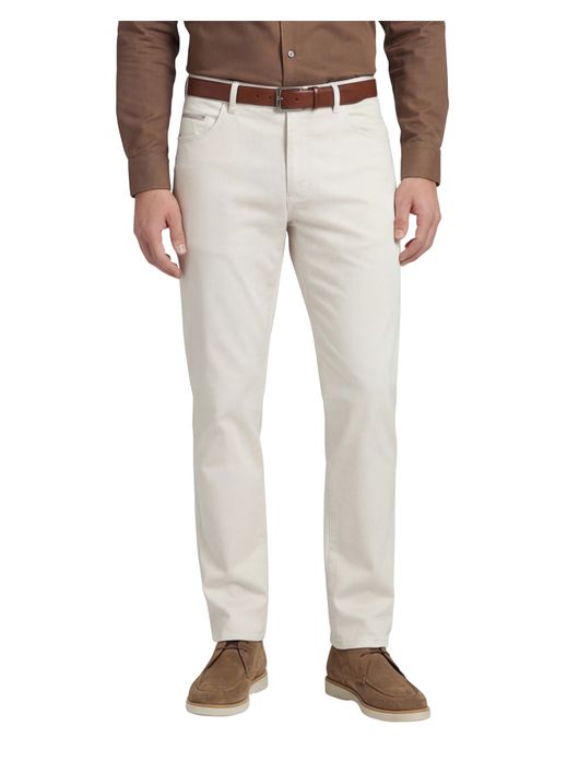 Meyer Chicago pantalon katoen licht beige