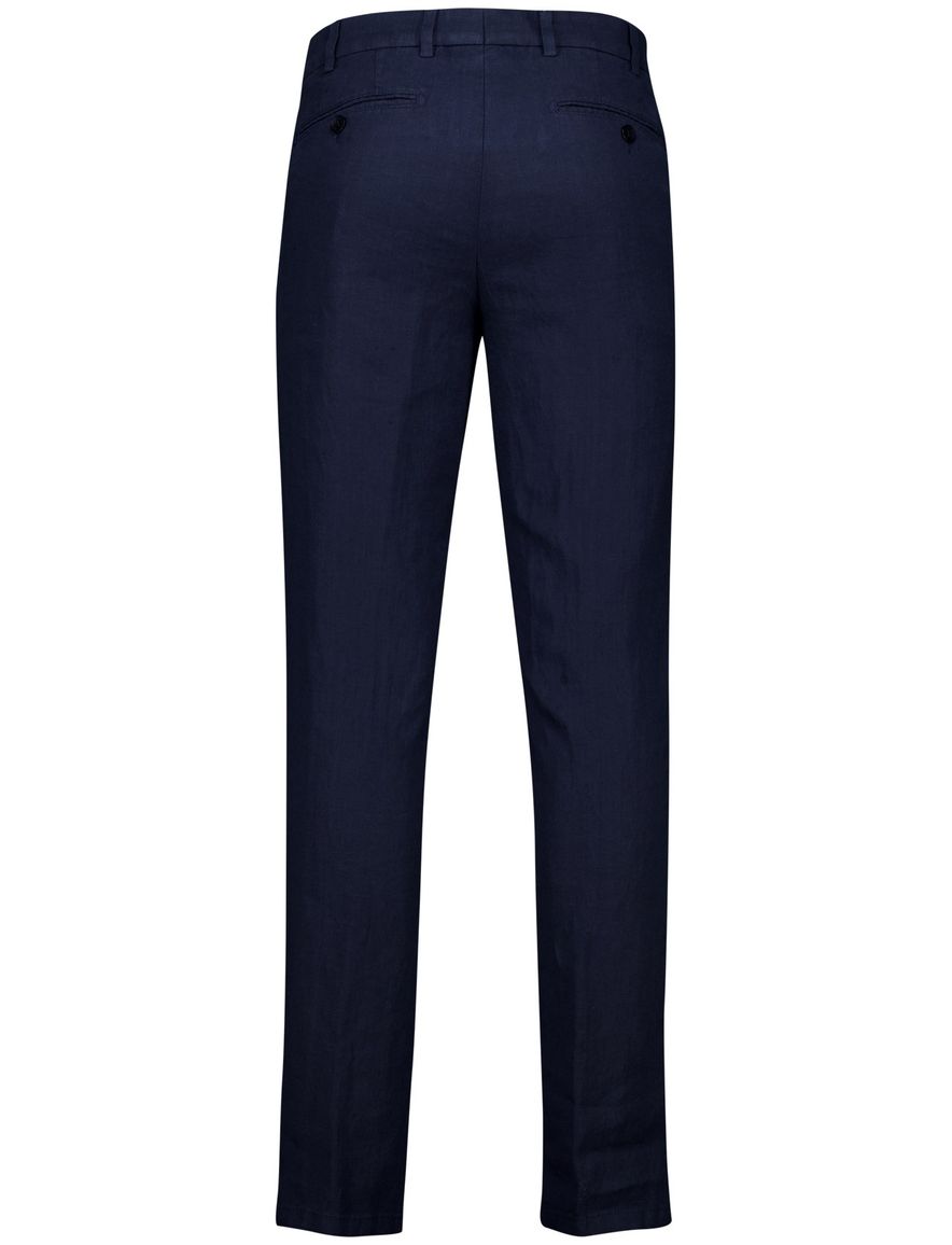 Meyer pantalon Bonn blauw katoen
