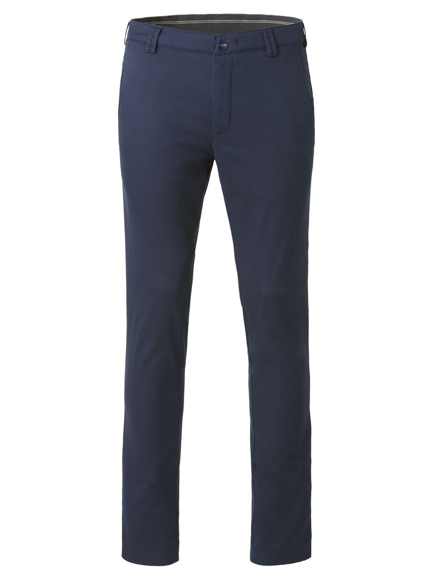katoenen broek donkerblauw Meyer Bonn
