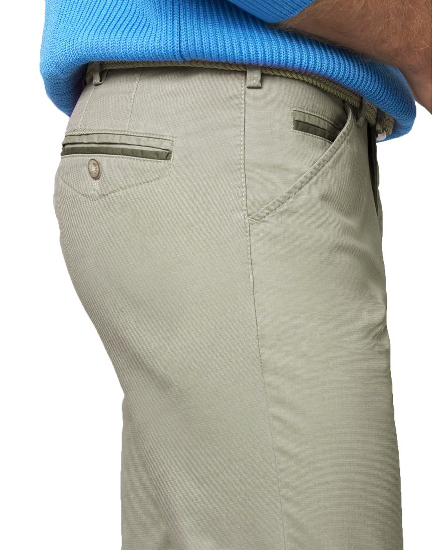 Meyer Chicago katoenen broek beige