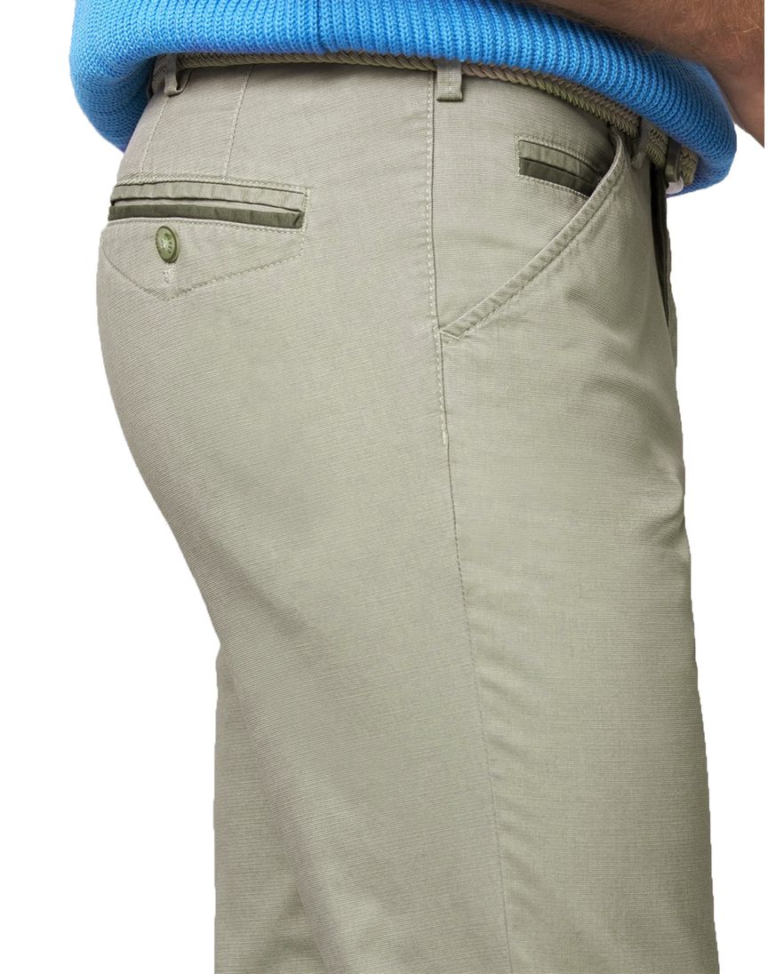 Meyer Chicago katoenen broek beige