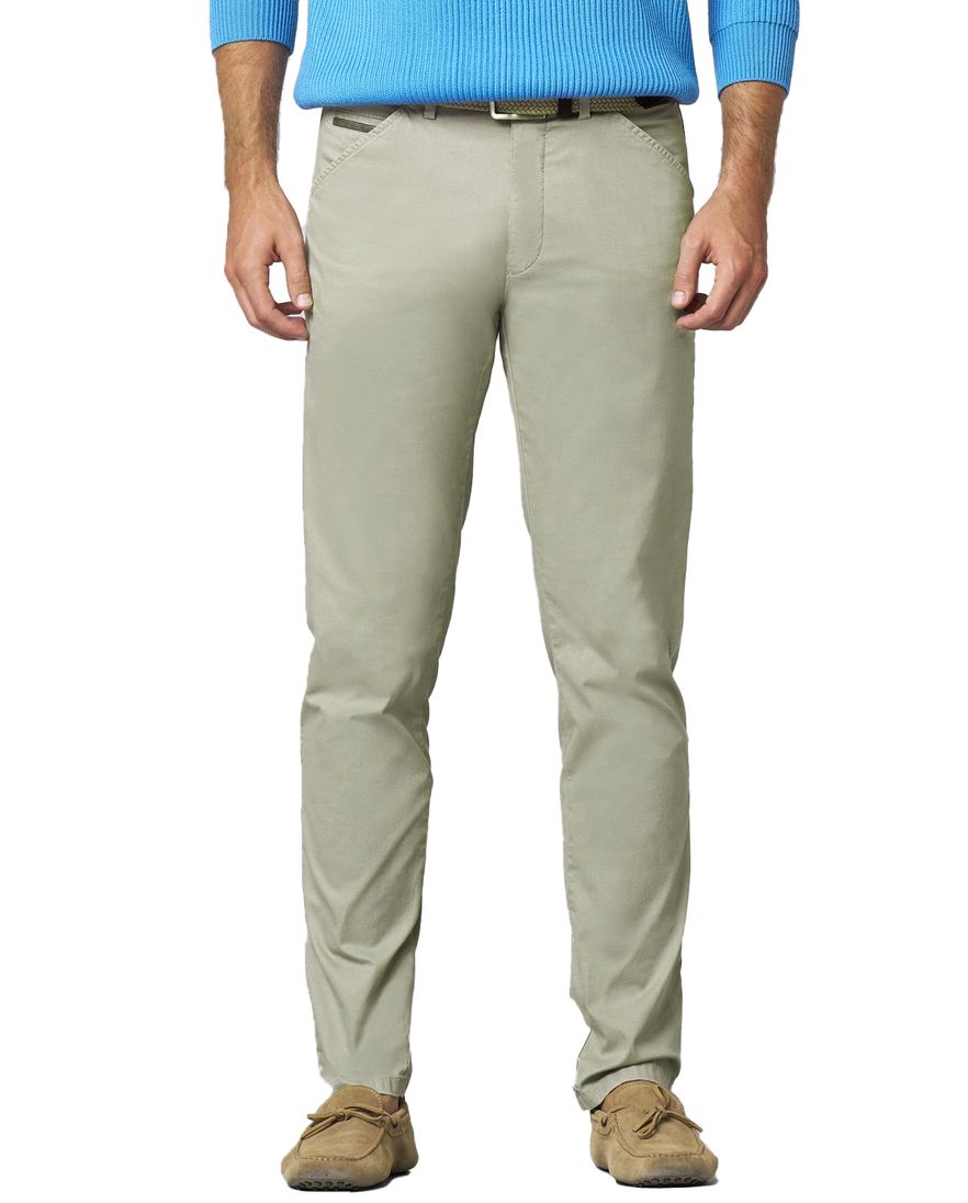 Meyer Chicago katoenen broek beige