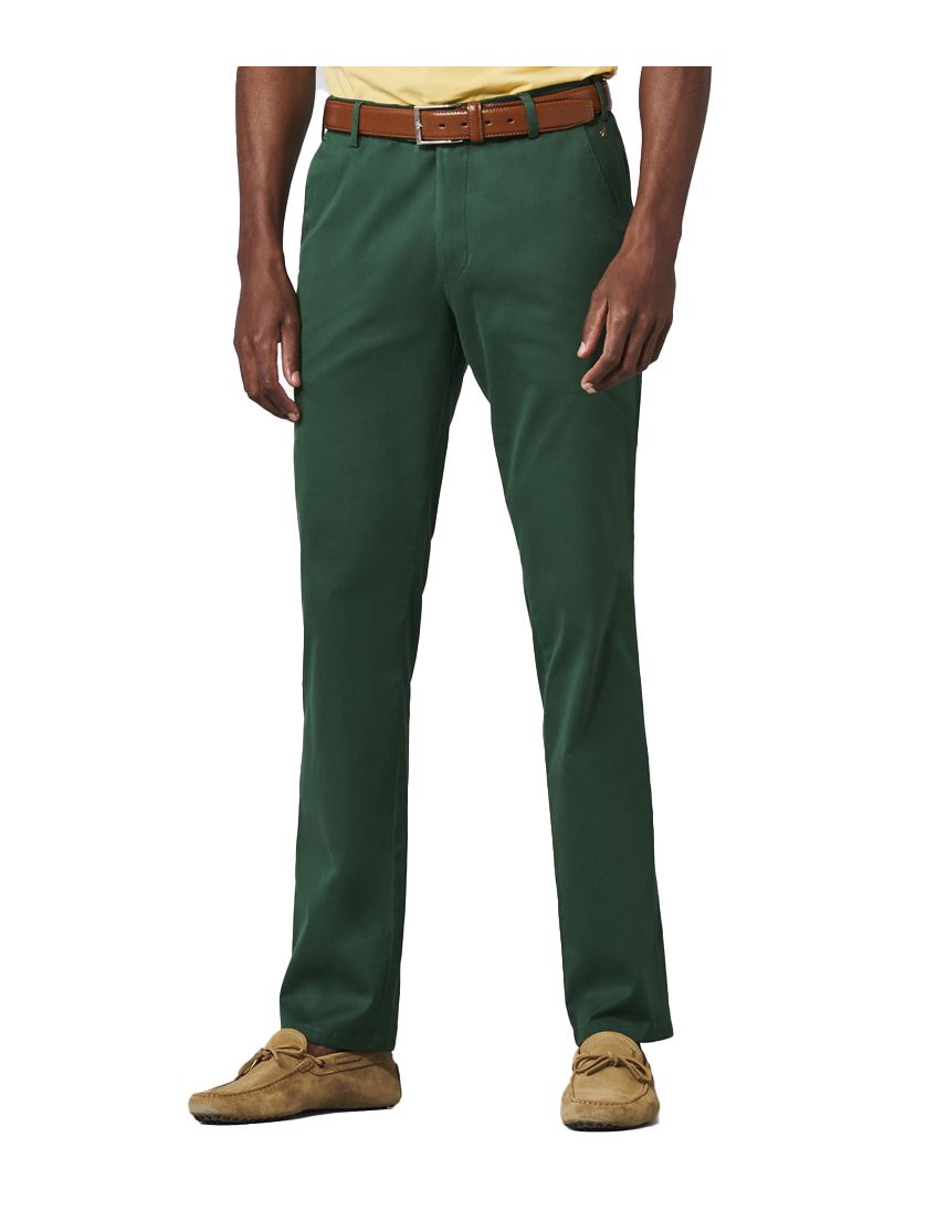 katoenen broek Meyer Bonn groen