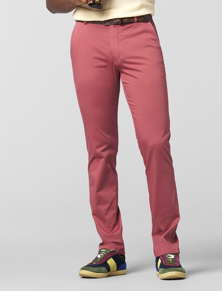 Meyer New York katoenen broek roze
