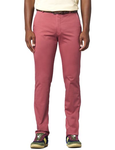 Meyer Meyer New York katoenen broek roze