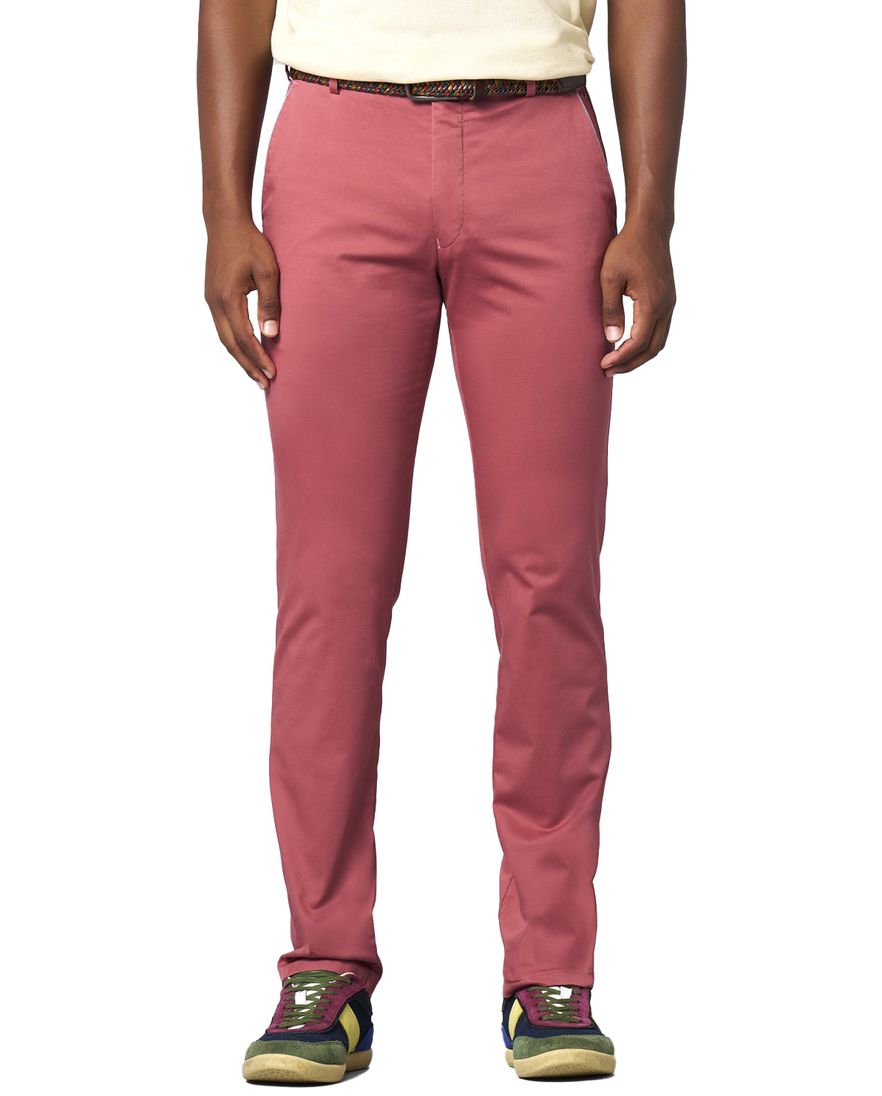 Meyer New York katoenen broek roze