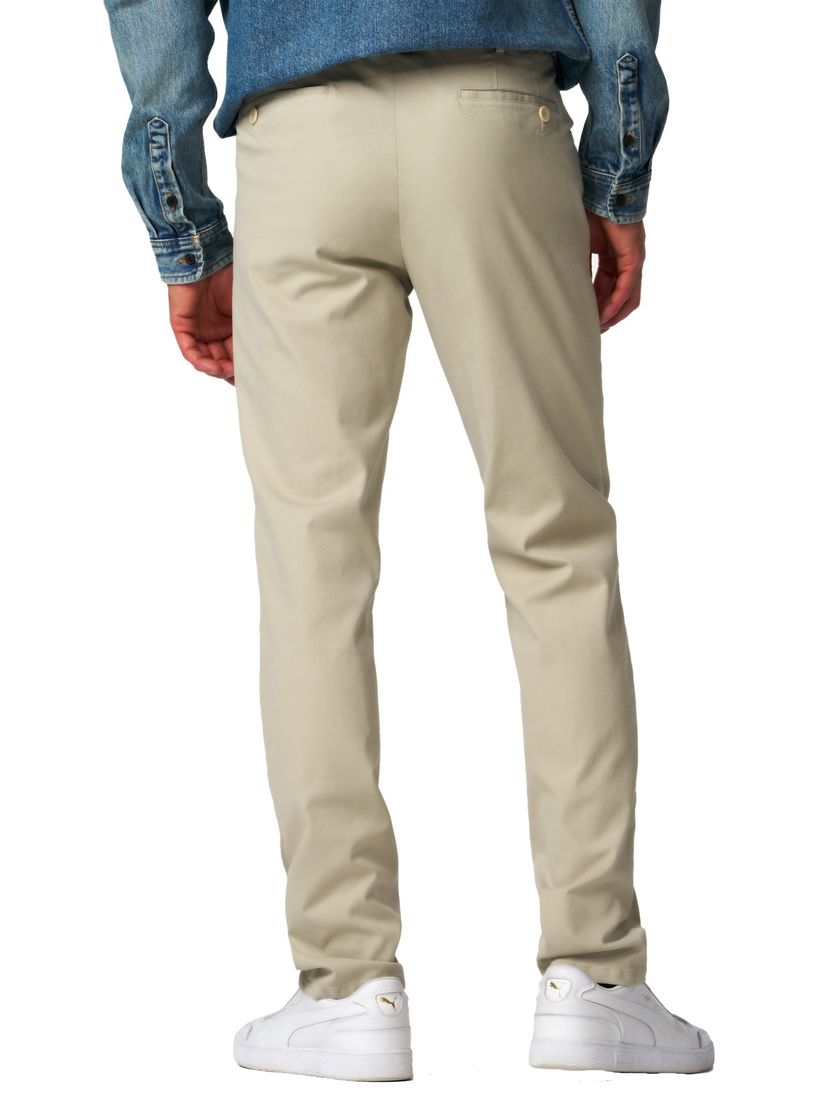 katoenen broek Meyer Dublin beige