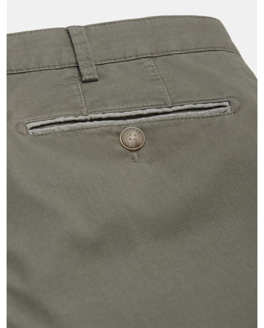 Meyer Bonn katoenen broek groen