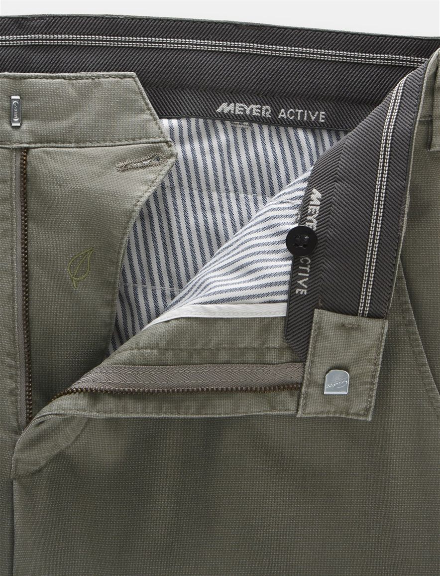 katoenen broek groen Meyer Bonn