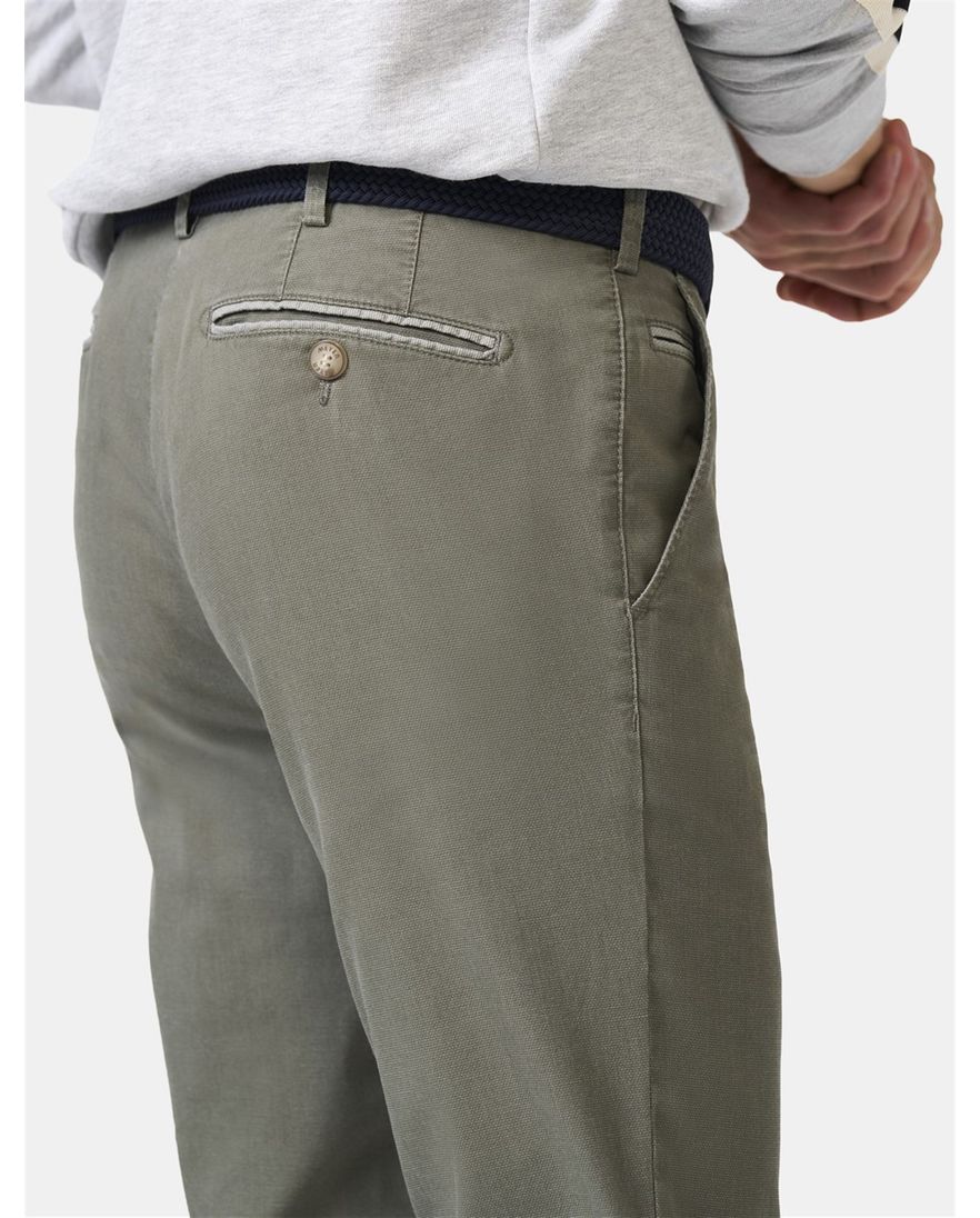 Meyer Bonn katoenen broek groen