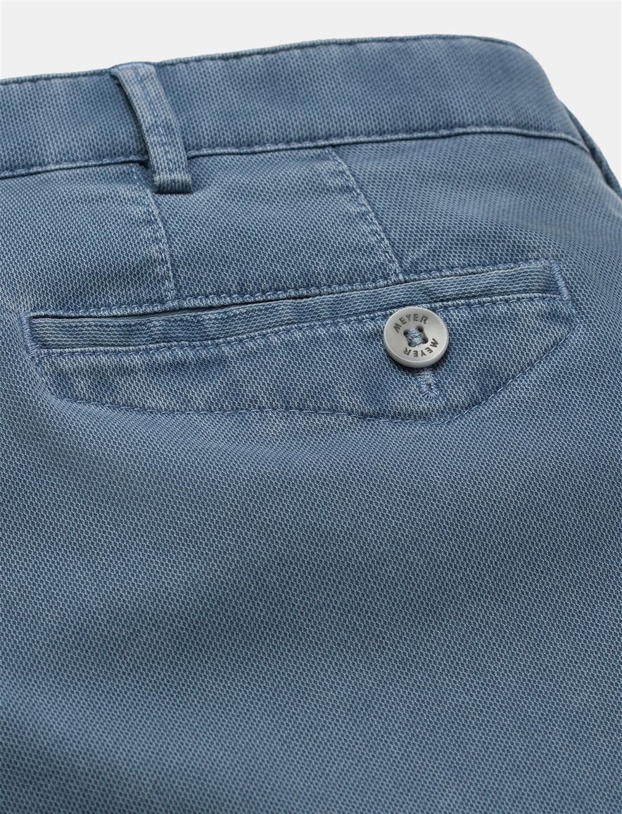 katoenen broek blauw Meyer Dublin