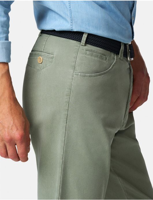 Groene Meyer broek dublin normale fit