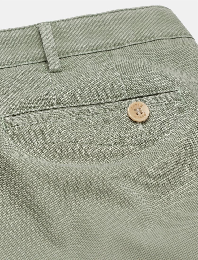 katoenen broek Meyer Dublin groen