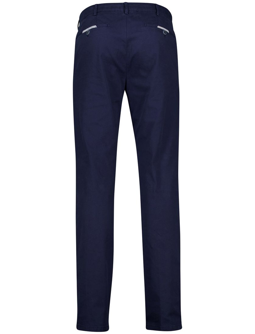 Meyer pantalon flatfront Tokyo donkerblauw
