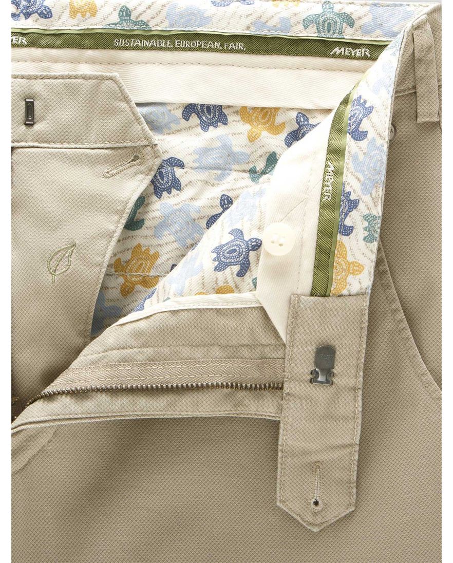Meyer Bonn katoenen broek beige
