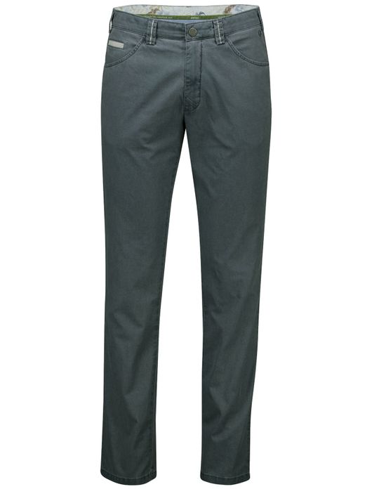 Meyer Pantalon katoen blauw 5-pocket