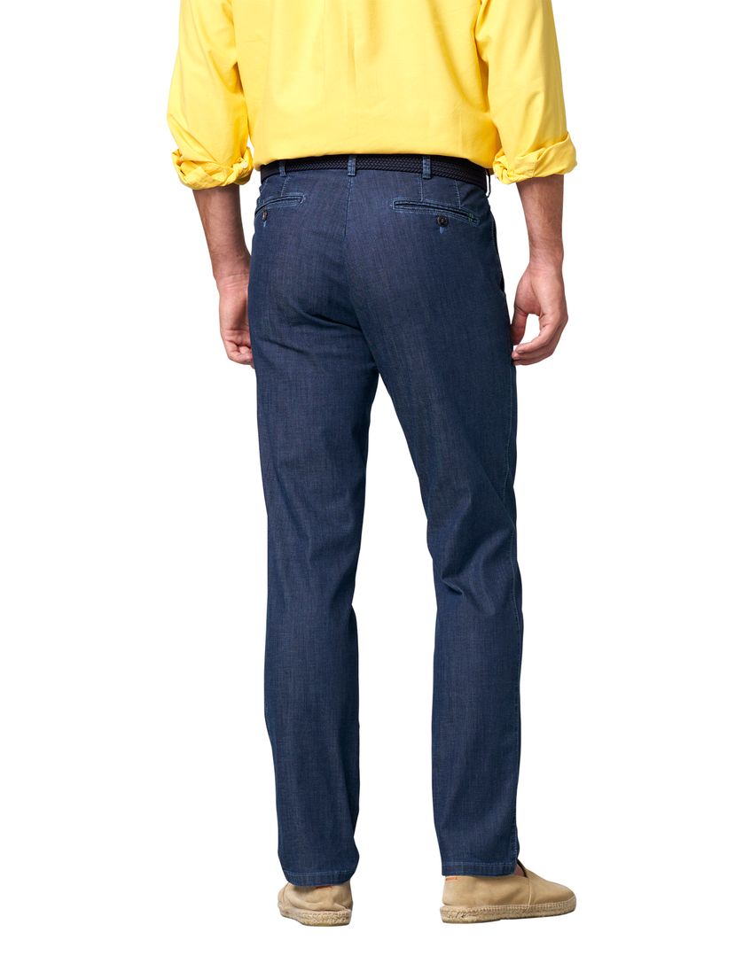 Meyer Pantalon jeans blauw effen