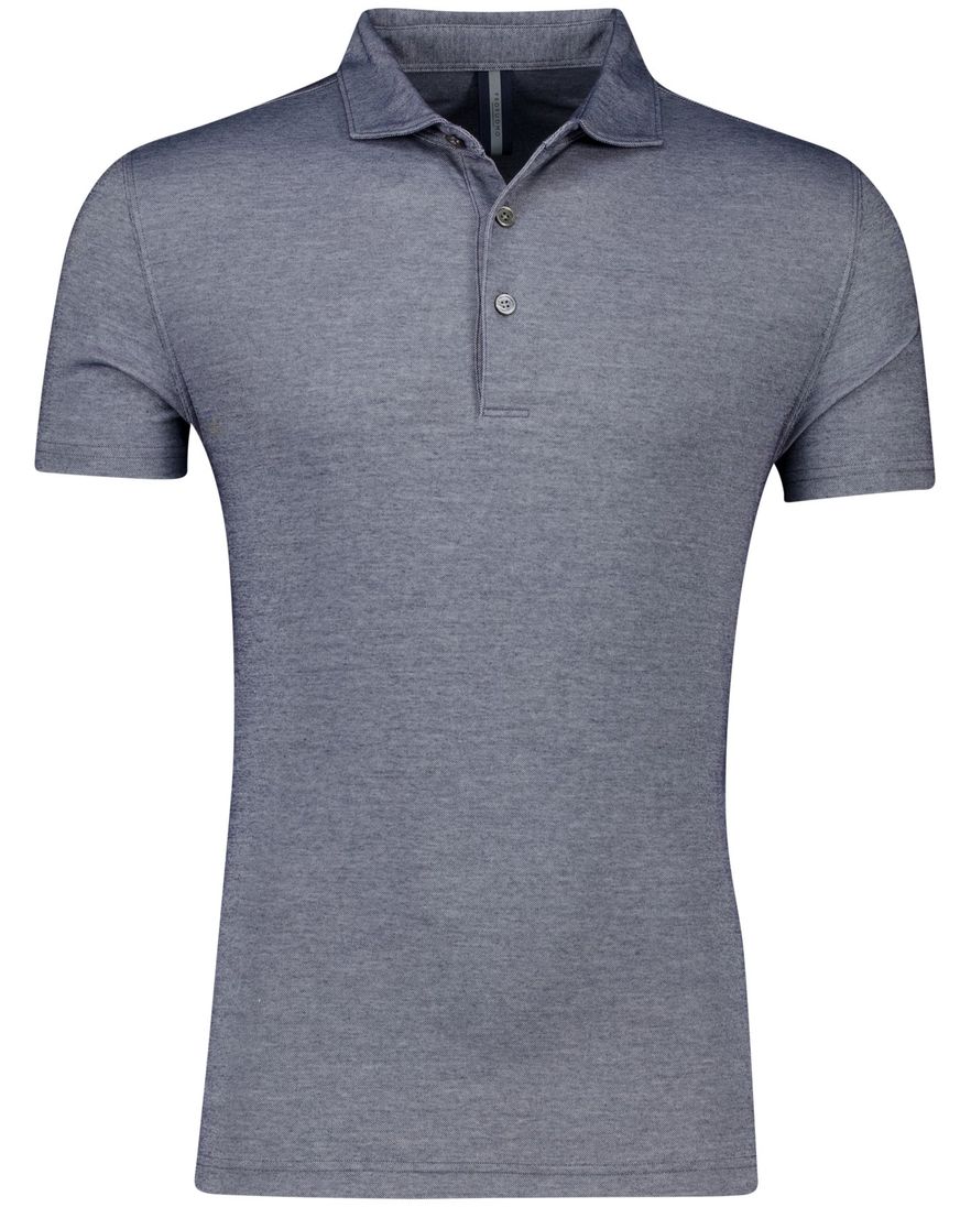 Profuomo polo grijs gemêleerd