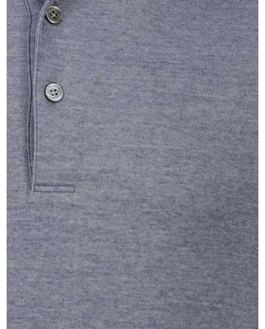 Profuomo polo grijs gemêleerd