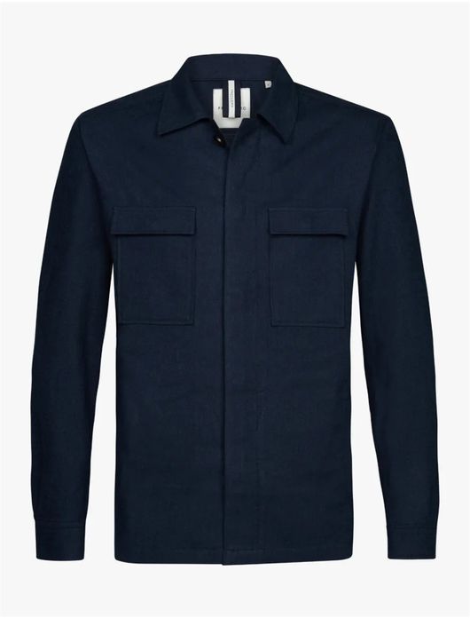 Profuomo overshirt blauw