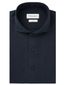 Profuomo casual linnen overhemd donkerblauw