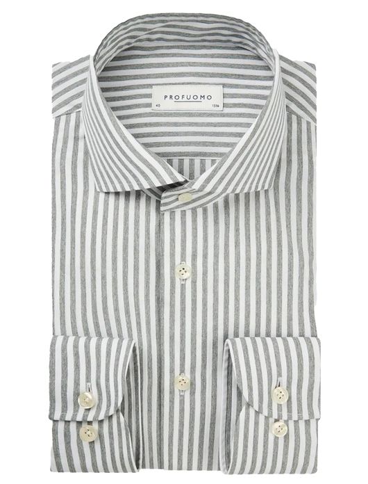 business overhemd groen Profuomo
