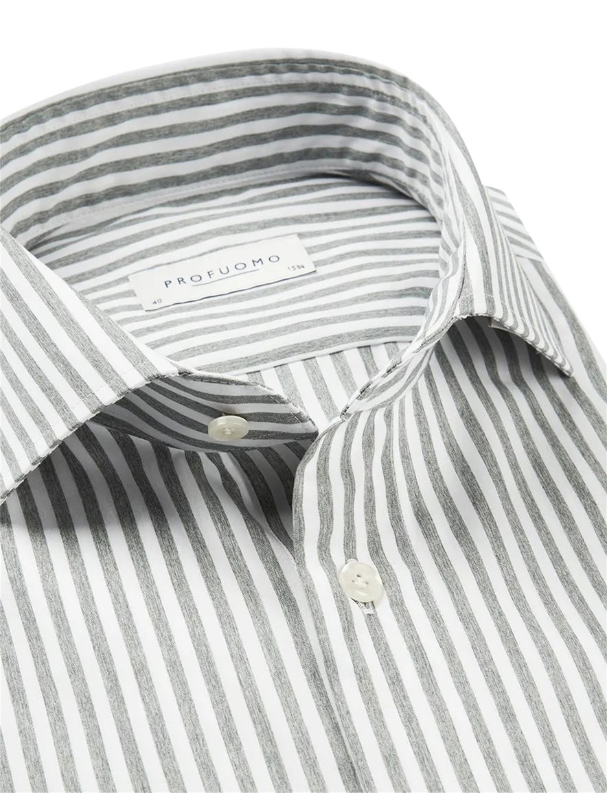 business overhemd groen Profuomo