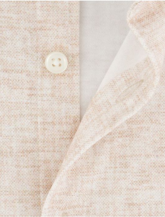 Desoto overhemd beige katoen