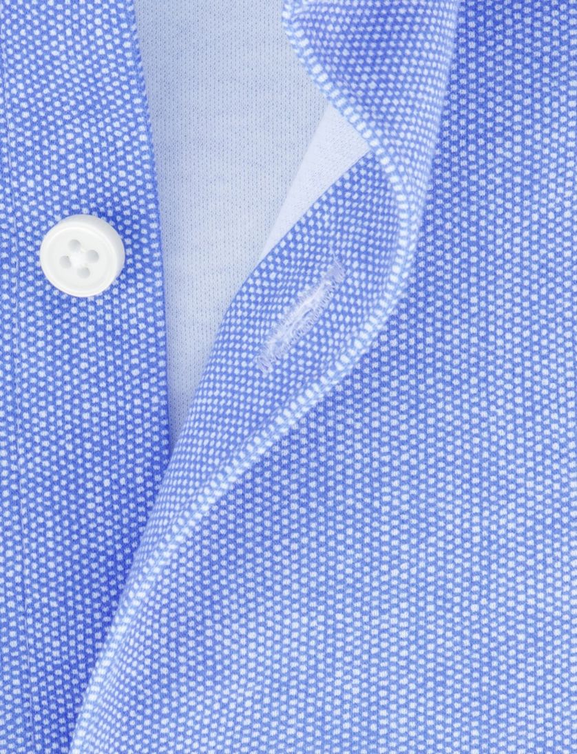 overhemd Desoto blauw katoen