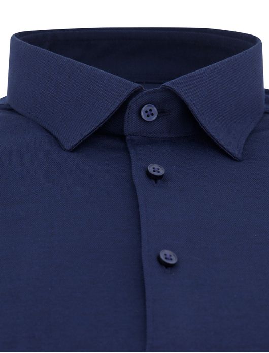 Desoto korte mouw overhemd navy